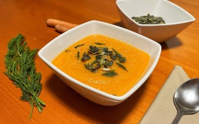 Supă cremă de morcovi